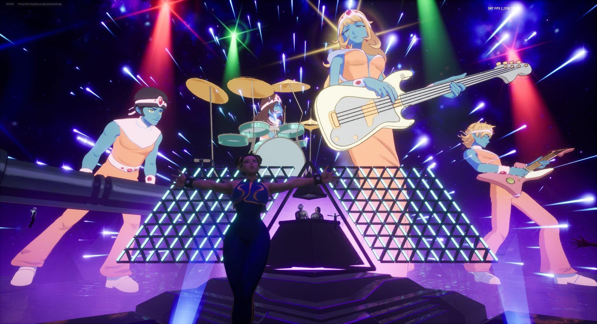 The Alive 2007 Arena — a faithful recreation of one of electronic music's most legendary stage designs, reimagined inside Fortnite